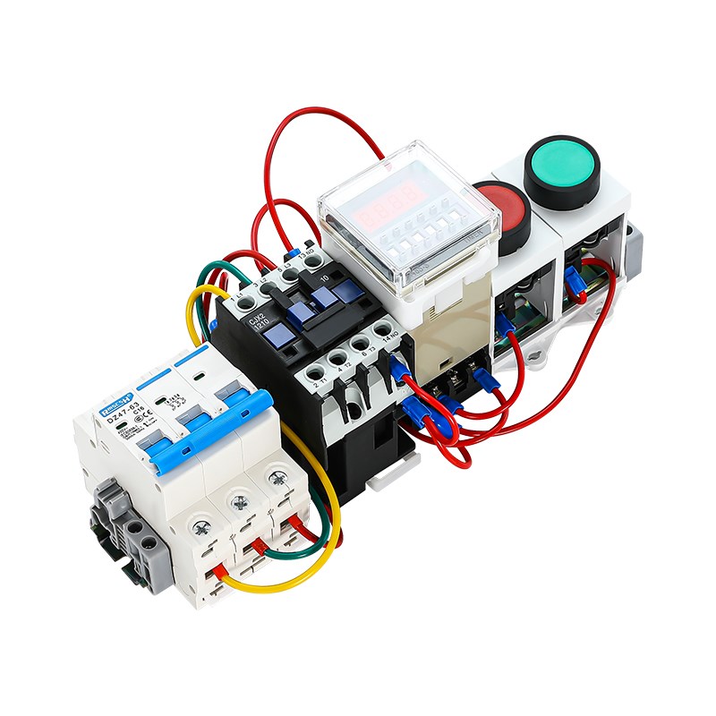 自动停止计时按钮开关数显时间u继电器220V可调循环控制延时器380