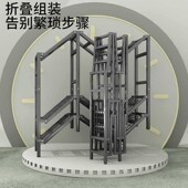 免安装 布衣 加粗加固简易衣柜全钢架z结构柜子家用卧室折叠防尘式