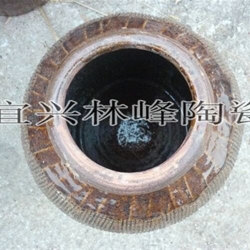 宜兴腌菜缸陶器 粗陶泡菜坛子20斤水容S量 家用陶瓷罐