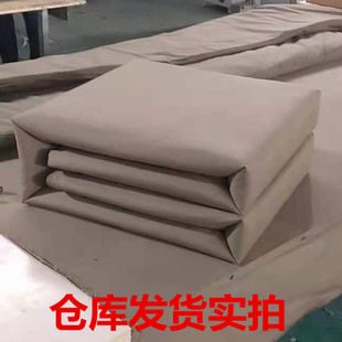 内务手工定型被非k帆布绿色纯棉成型被豆腐块可盖模型被子速叠被
