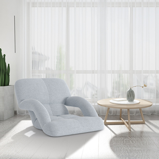 飘窗坐垫靠垫一体榻榻米座椅卧室懒人折叠床上沙发地板.带靠背地