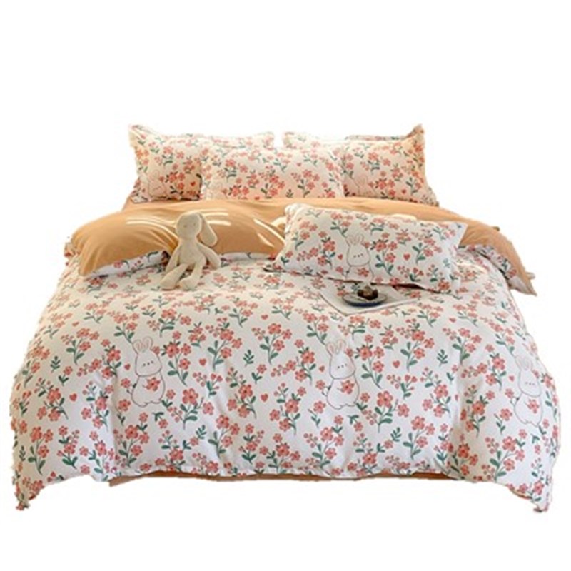 纯棉被套单件1.5m100全棉单人三件套C学生宿舍150x200x230双人被