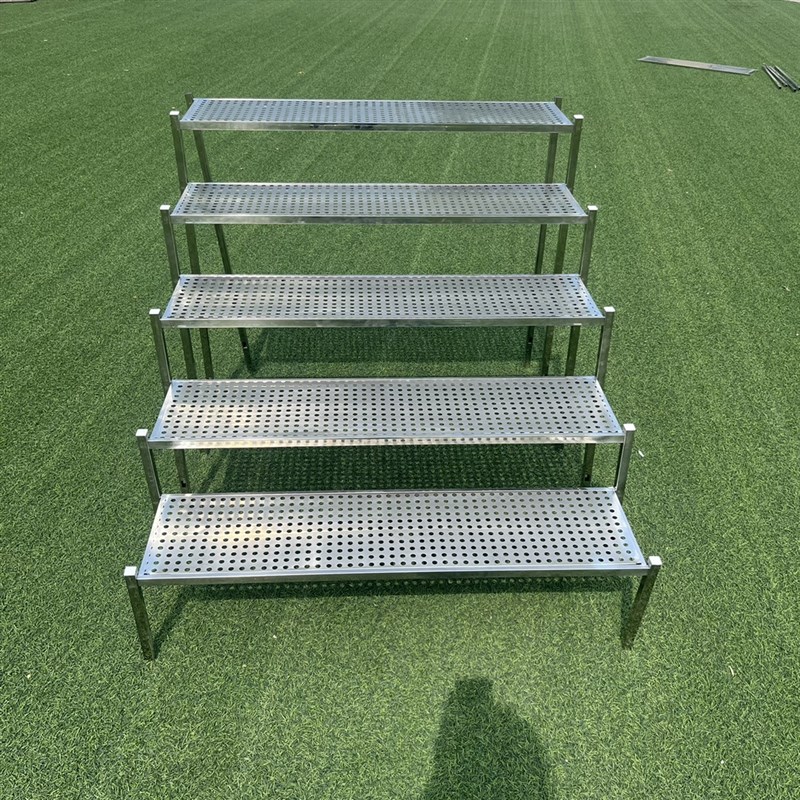 不锈钢花架子阳台户外多层架客厅庭院阶梯式置物架加X宽多肉花盆