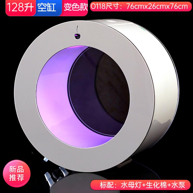 观赏海水o海月缸型缸专业海洋客厅鱼缸水母小丑鱼桌面水母赤月
