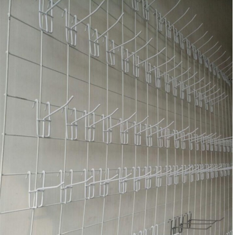 速发超市货架挂网加粗侧网网格网兜调料片篮子网网挂钩式钢丝挂篮