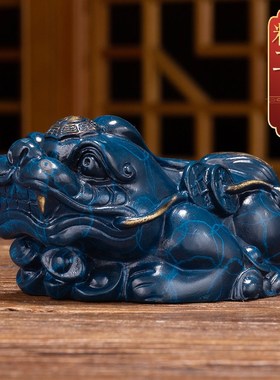 速发公招财貔貔汽车摆件中控台车载创意貅恘办铜室桌面装饰高档礼