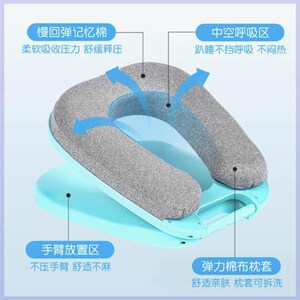速发小咩精品谷梦学生午睡神器上班族可携式全新午睡枕头小学生午