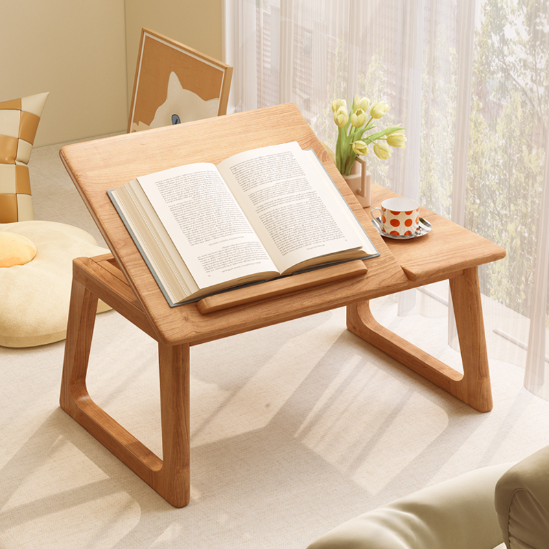 速发实木飘窗桌家用桌炕几矮桌卧室茶桌日式榻榻米小小几床上茶台