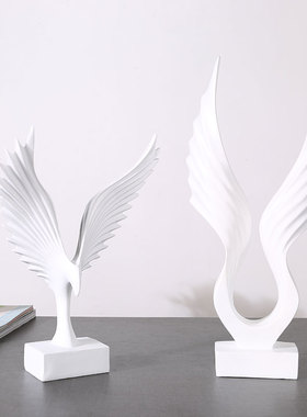 速发办公室档件简约客厅酒柜电关柜玄视工艺品高摆轻奢家居装饰品