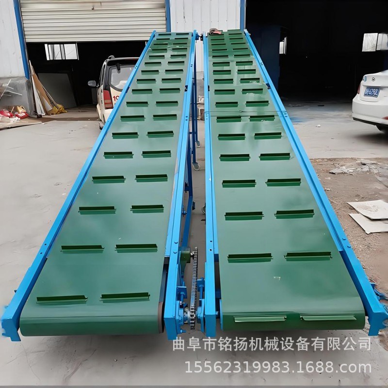 速发600带宽块状煤渣输送机 包胶滚筒矿石传送带 松木颗粒运输机