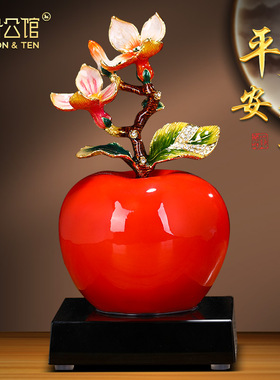 速发平安摆件客厅玄关电招柜视财装饰高家乔迁新居搬端礼物