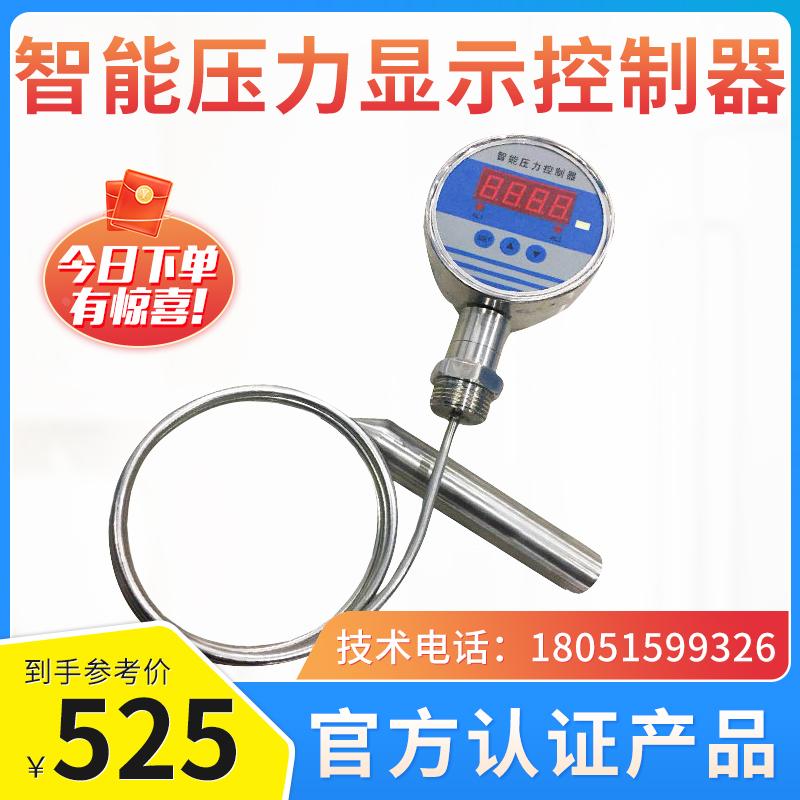 投入式液位控制器/不锈钢水位液体传感器/带显示带报警/耐高温型