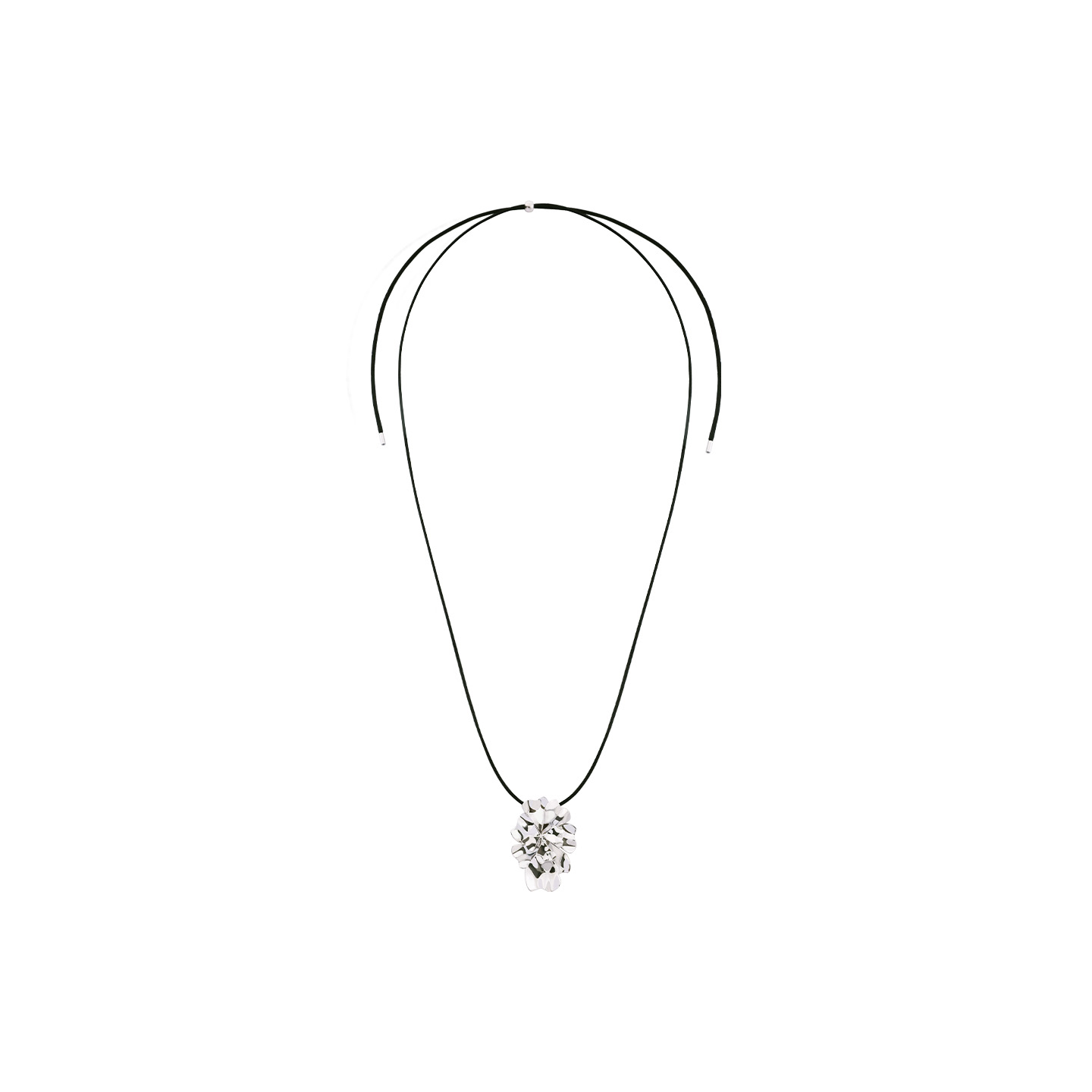 Chill Talent•花叙微光皮绳项链新款时尚百搭轻奢质感毛衣链