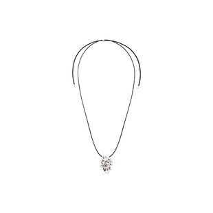 Talent•花叙微光皮绳项链时尚 Chill 百搭质感轻奢配饰 新品