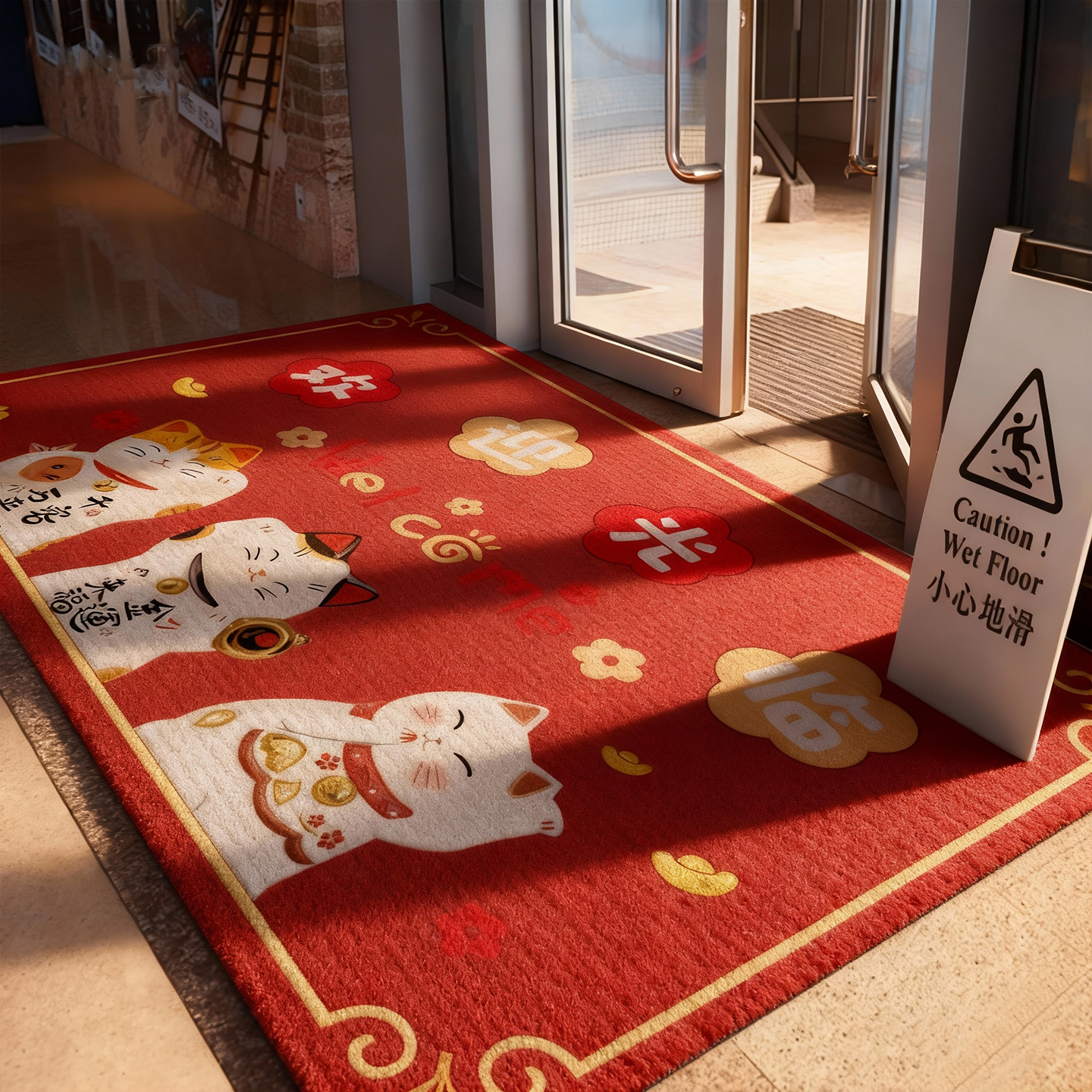 商用地毯支持定制可水洗