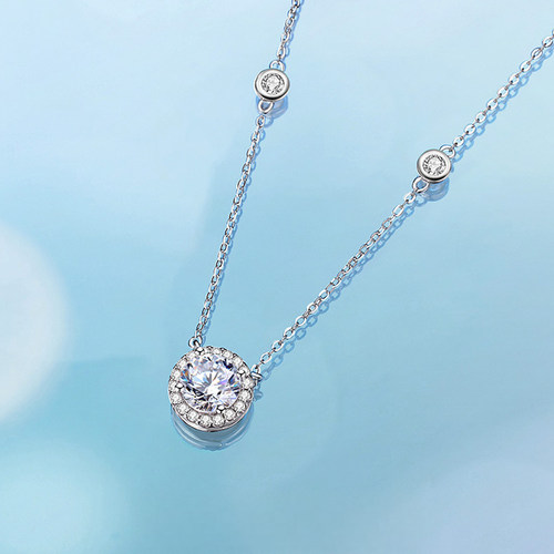 【明星同款】星点冰糖纯银925项链女轻奢百搭送女友生日礼物闺蜜