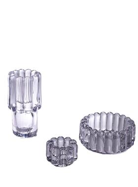 现代轻玻奢璃花瓶创意术花器摆件插ODV3663+艺花干水培餐桌摆件in