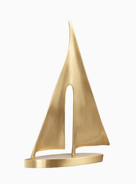 北欧帆轻奢船WS-RY026摆件样办板间玄关客厅书房酒柜电视装饰品公