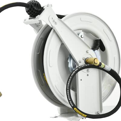 自动伸缩卷管器高压鼓钢丝车管高压水鼓清机收自OAM动线洗洗场用