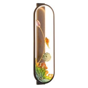 新中客式全铜壁灯28976中国风厅电视背景灯过道个性设室计卧床头