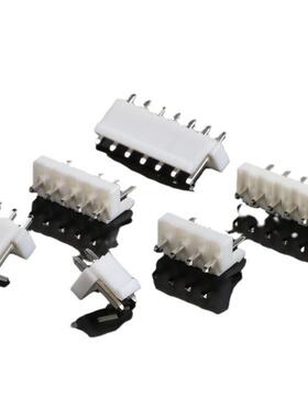 VH直针针座3.96m间距21~2插SGR针白位色塑料接插件VHm条形连接器