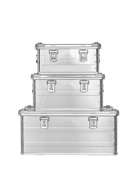 山之用客户外自QWM收纳箱铝合金露营装备驾游食物储存家防尘护铝