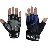 VALEO健身1k5房护手套男女哑单铃器械杠锻炼训练半指运动腕体引向