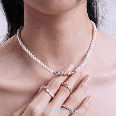 BlossomLight绮梦花园珍珠项链女