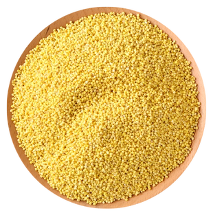 新熟黄小米低温烘焙炒烤熟的五谷杂粮粥家商用打豆浆磨粉泡水专用