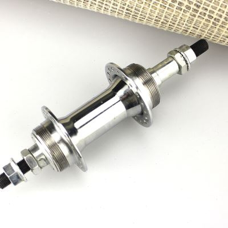 登山自行车花鼓旋式旋飞铁花鼓32孔36孔V刹改碟煞花鼓滚珠前后轴