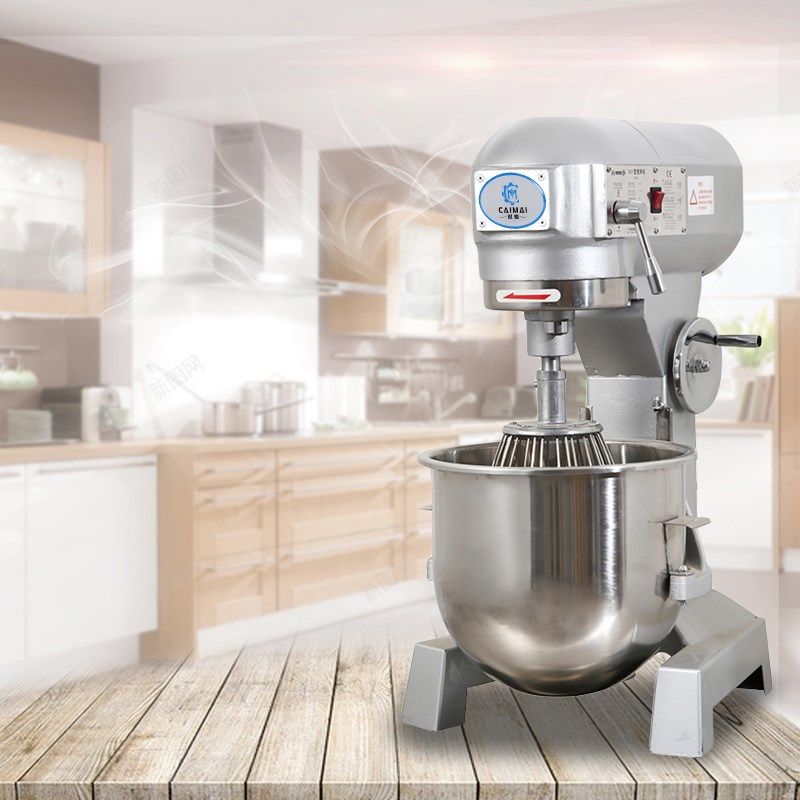 财麦强力多功能B20肉馅搅拌机蛋糕奶油打蛋机揉面 面和面 面机商