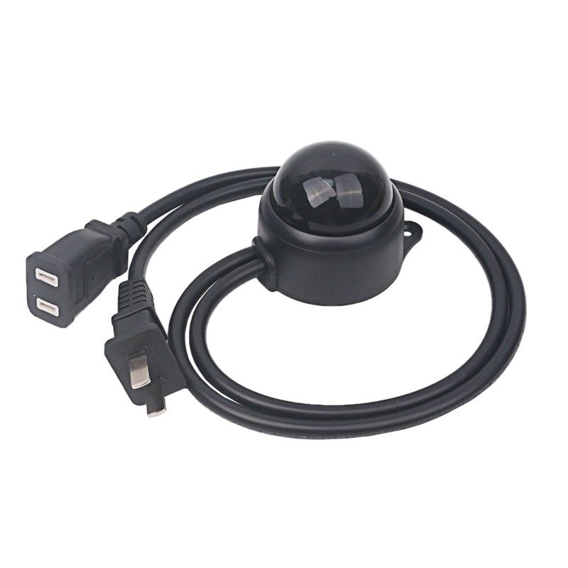 红外人体感应插座电灯开关光控光感开关两脚插头即插即用吊扇灯泡