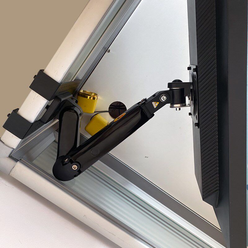 高档电脑显示器转角支架工位屏风转角挂架显示屏转角位屏幕辅助架