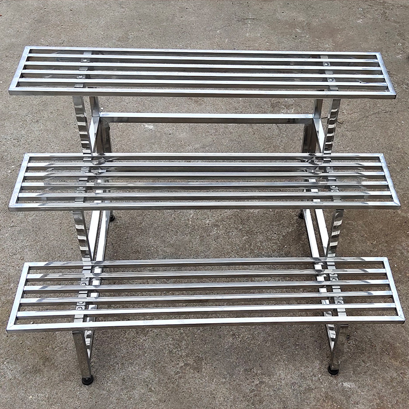 不锈钢花架子阳台大花盆室内室外多层花盆架M落地绿萝花架庭院花