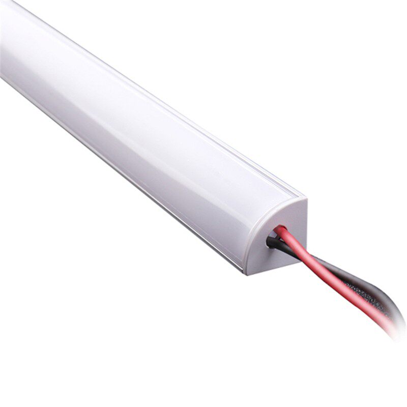 220V高压超亮展柜酒柜橱柜 90度货架线条灯led硬灯条 45度V型灯带