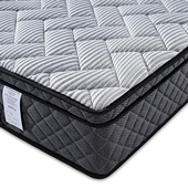 PAULJOHN超微立体钛合金独立筒弹簧床垫静音护S脊舒缓高级乳胶床