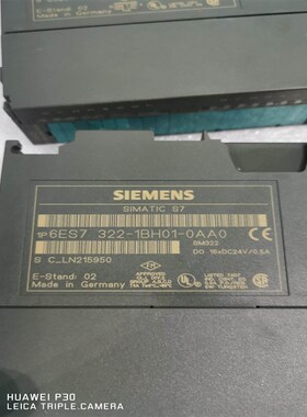 配件16位开关量输出模块,SM322,322-1BH01-0AA0,包