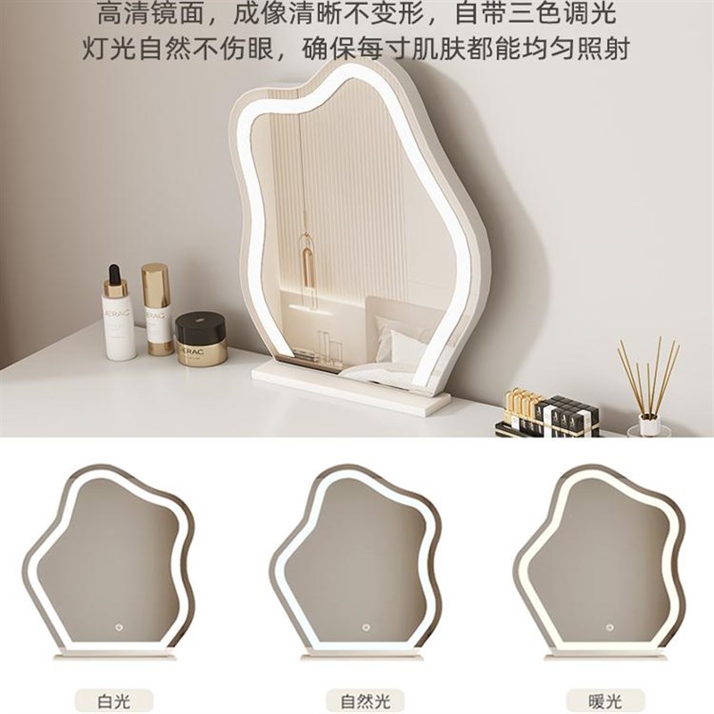 卧室梳妆台斗柜一体轻奢r小户型化妆桌梳妆桌可伸缩现代简约化妆