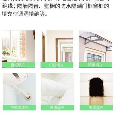 朗鑫发泡胶100倍管试聚氨酯泡沫填缝剂750ml发泡胶900克隔音