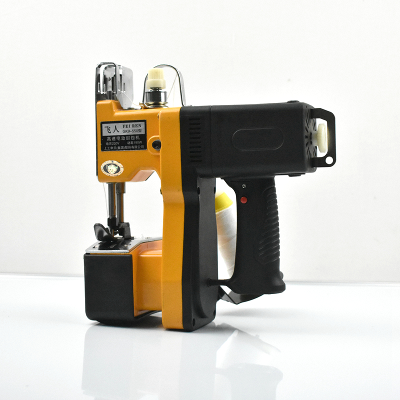 飞人手提电动缝j包机土工布大棚毛毯帆布篷布牛津油苫布麻袋缝纫