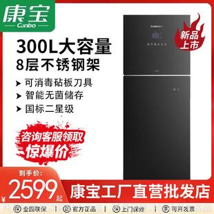 双门大容量高温碗筷消毒 新品 300 5消毒柜家用立式