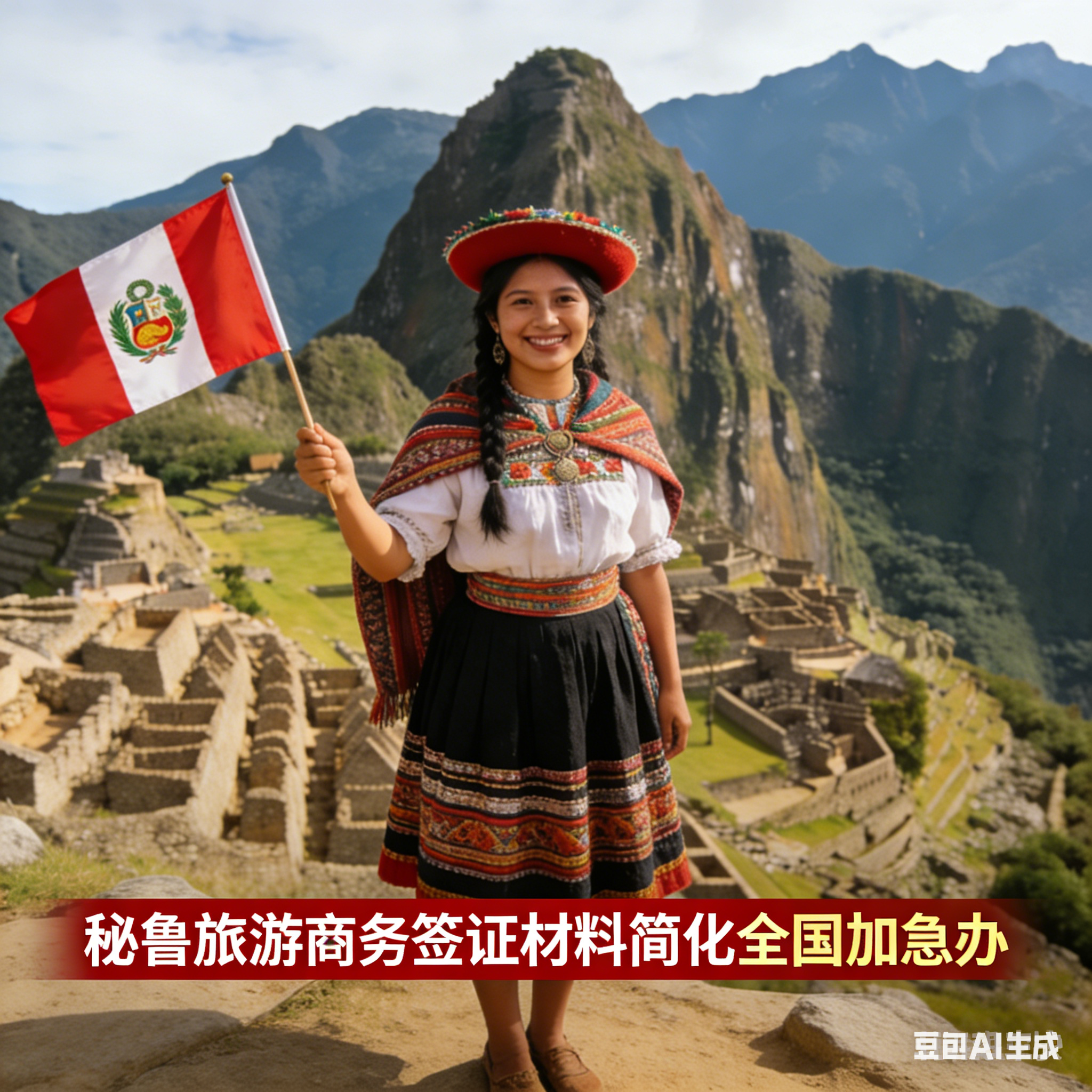 秘鲁签证/全国办理旅游商务签证/免本人递交免面签公证认证代办