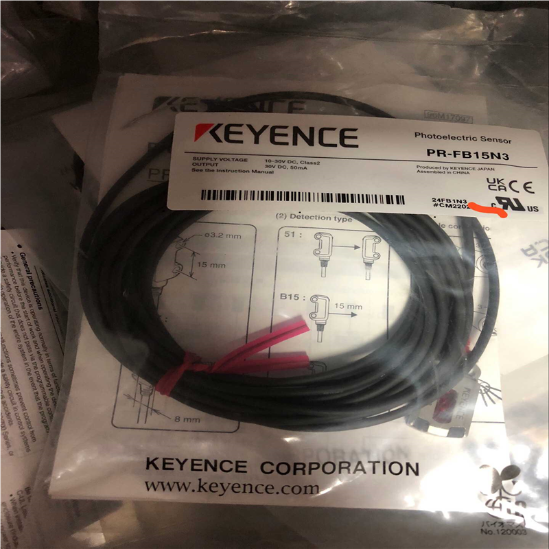 【汇生 】全新原装基恩士激光传感器PR-FB15N3、单价【议价】