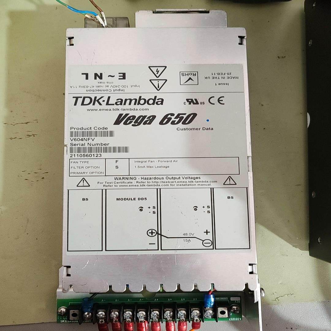 议~TDK-Lambda Vega 650 设备电源模块