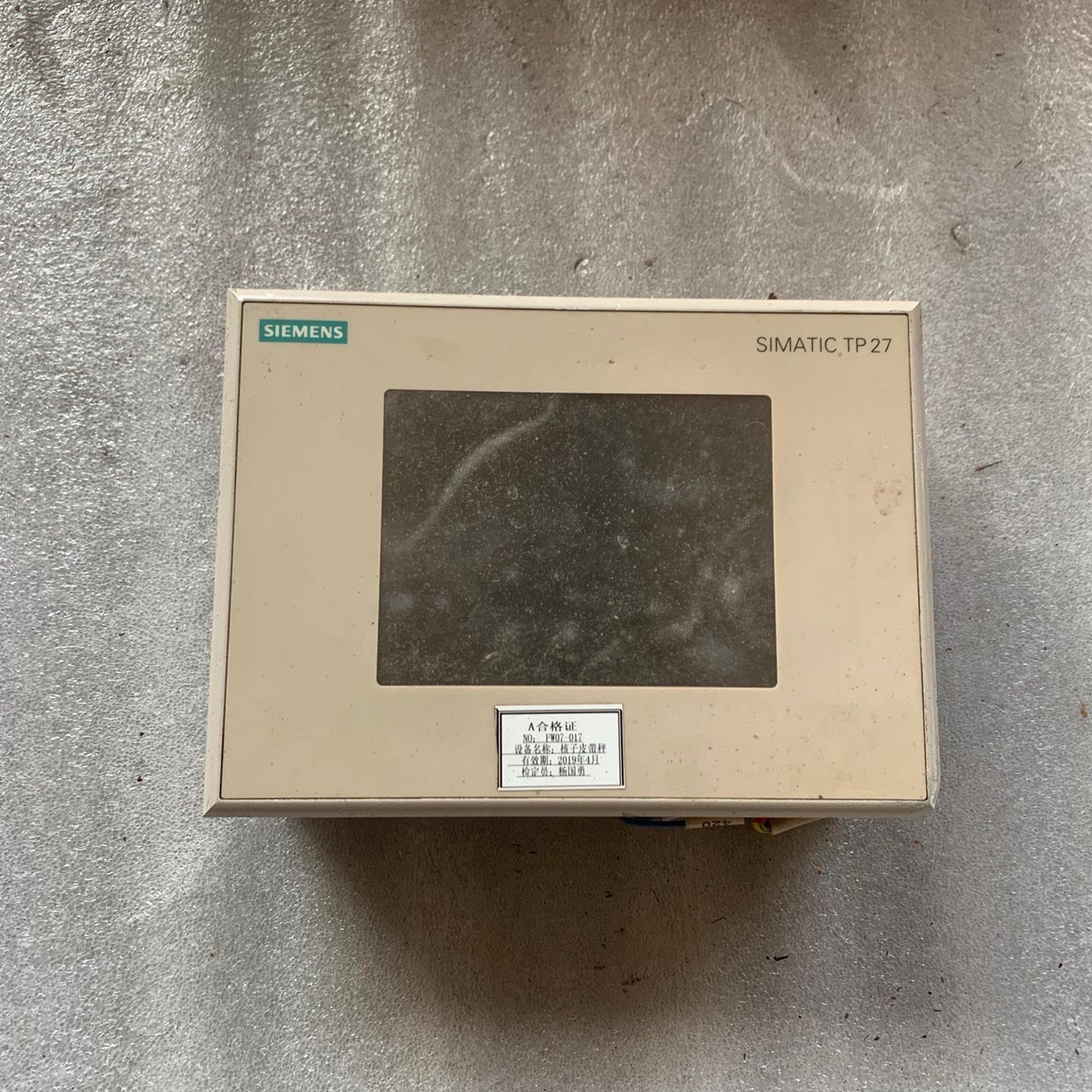 TP27触摸屏 3627-1QK00-2AX0 （憨憨电子）