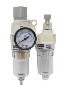 白色油水分离器AFC2000过滤减压阀气源处理器AFR/BFC3000/BFR4000