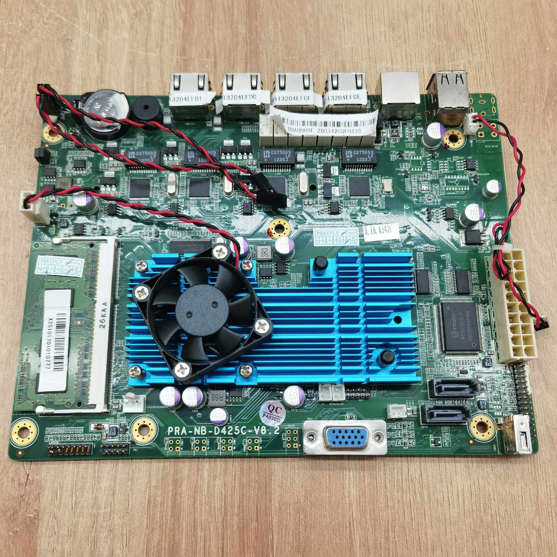 4口千兆软路由主板/PRA-NB-D425C-Ⅴ8.2/(憨憨电子)