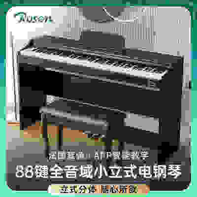 Rosen卢森电钢琴88键重锤家用初学者电子钢琴女生考级专用电子琴