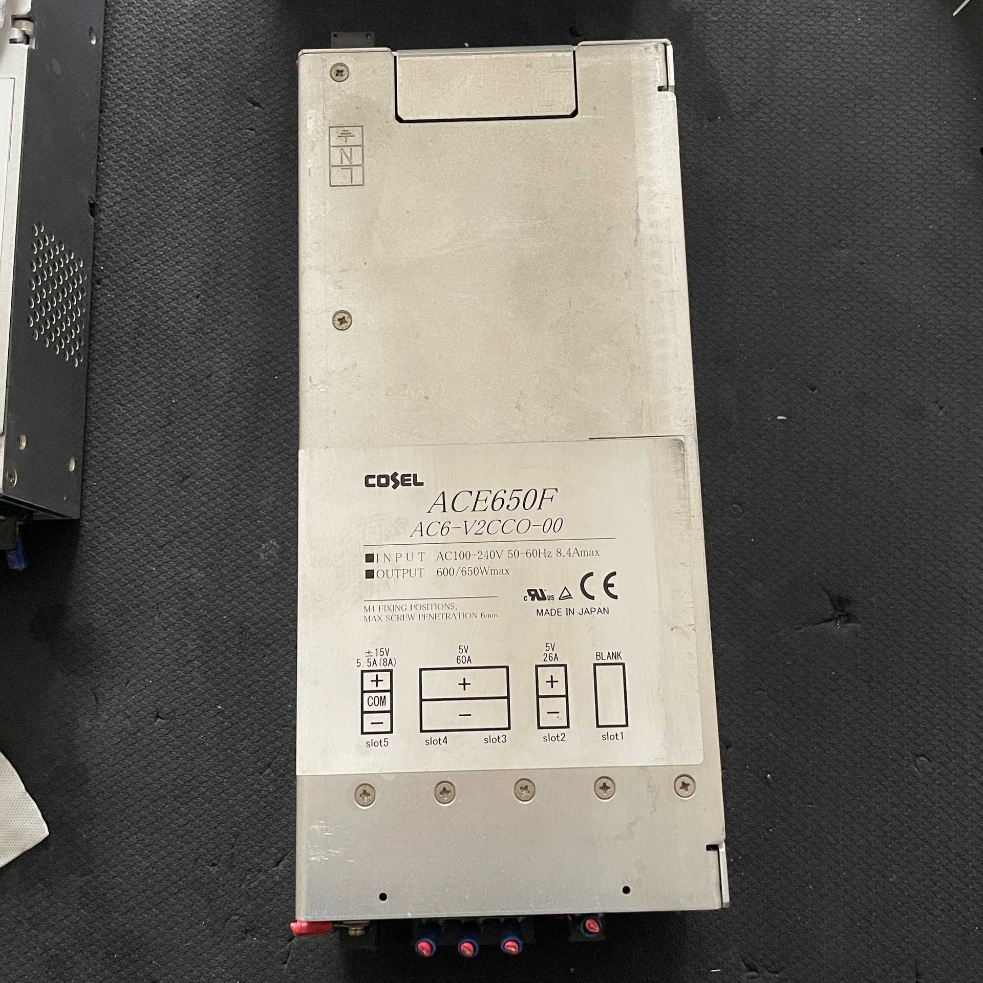 议价~COSEL电源ACE650F/AC6-V2CCO-0