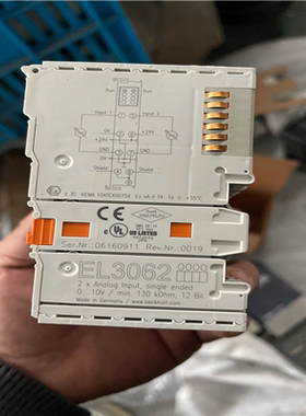 EL3062,倍福模块，功能包好~议价